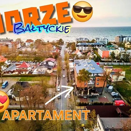 Apartament Planeta Mielno Superior - Centrum, 2 Minuty Od Glownej Plazy, Parking, Aneks Kuchenny, Samodzielne Zameldowanie 24H, W Pelni Wyposazony, Nawet Do 4-6 Osob, Fv ! ! ! Διαμέρισμα